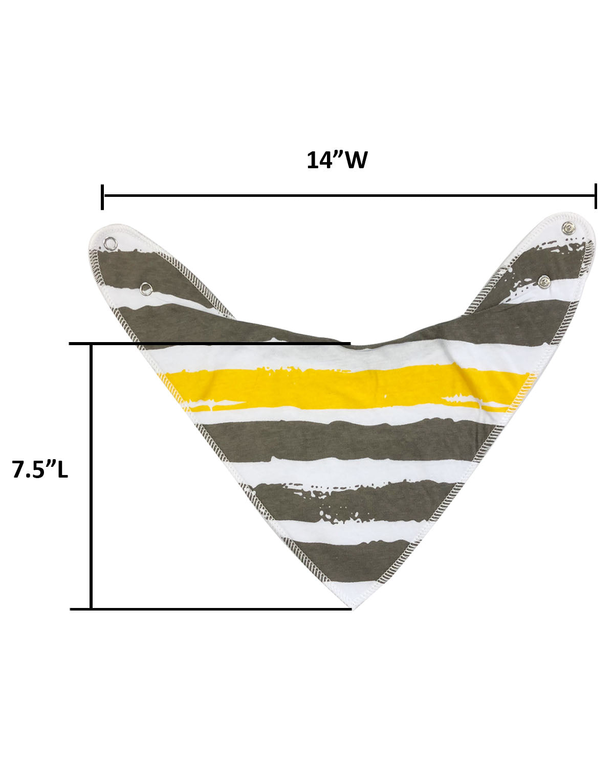 Wrapables Baby Bandana Drool Bibs, Super Soft and Absorbent Bibs for Drooling and Teething (Set 8)
