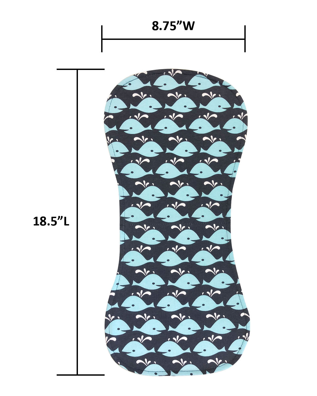 Wrapables Soft and Absorbent Baby Burp Cloths (Set 5)