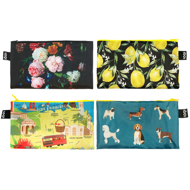 LOQI Zip Pockets (Set of 4)