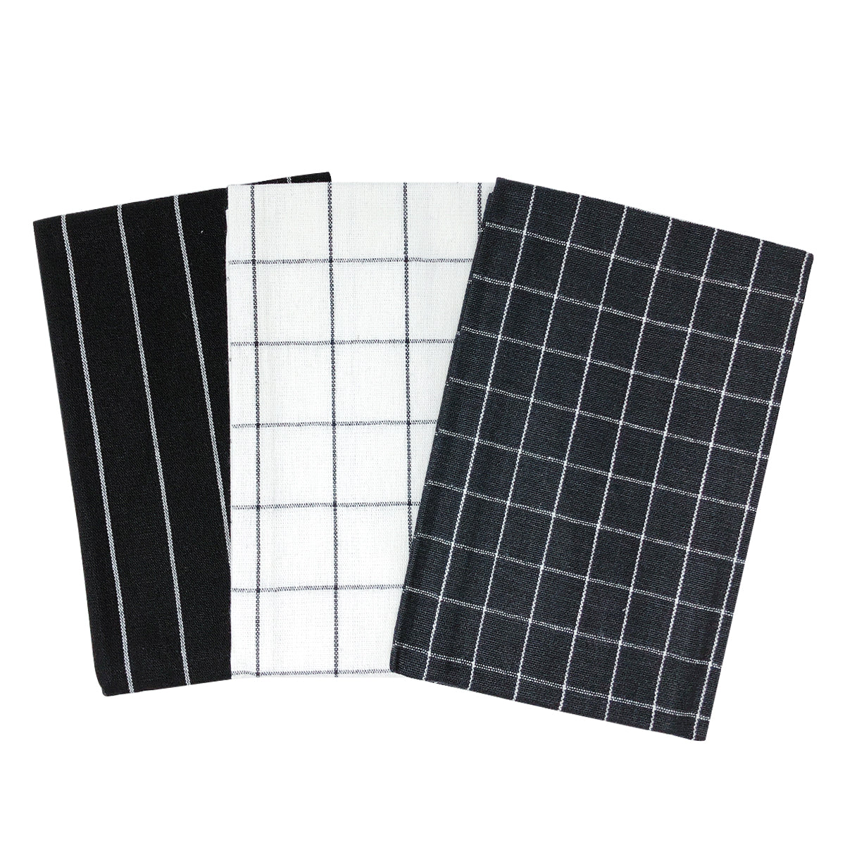 Wrapables 100% Cotton Kitchen Dish Towels (Set of 3)