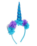 Wrapables Unicorn Headband, Cosplay Costume Party Headwear for Women and Kids