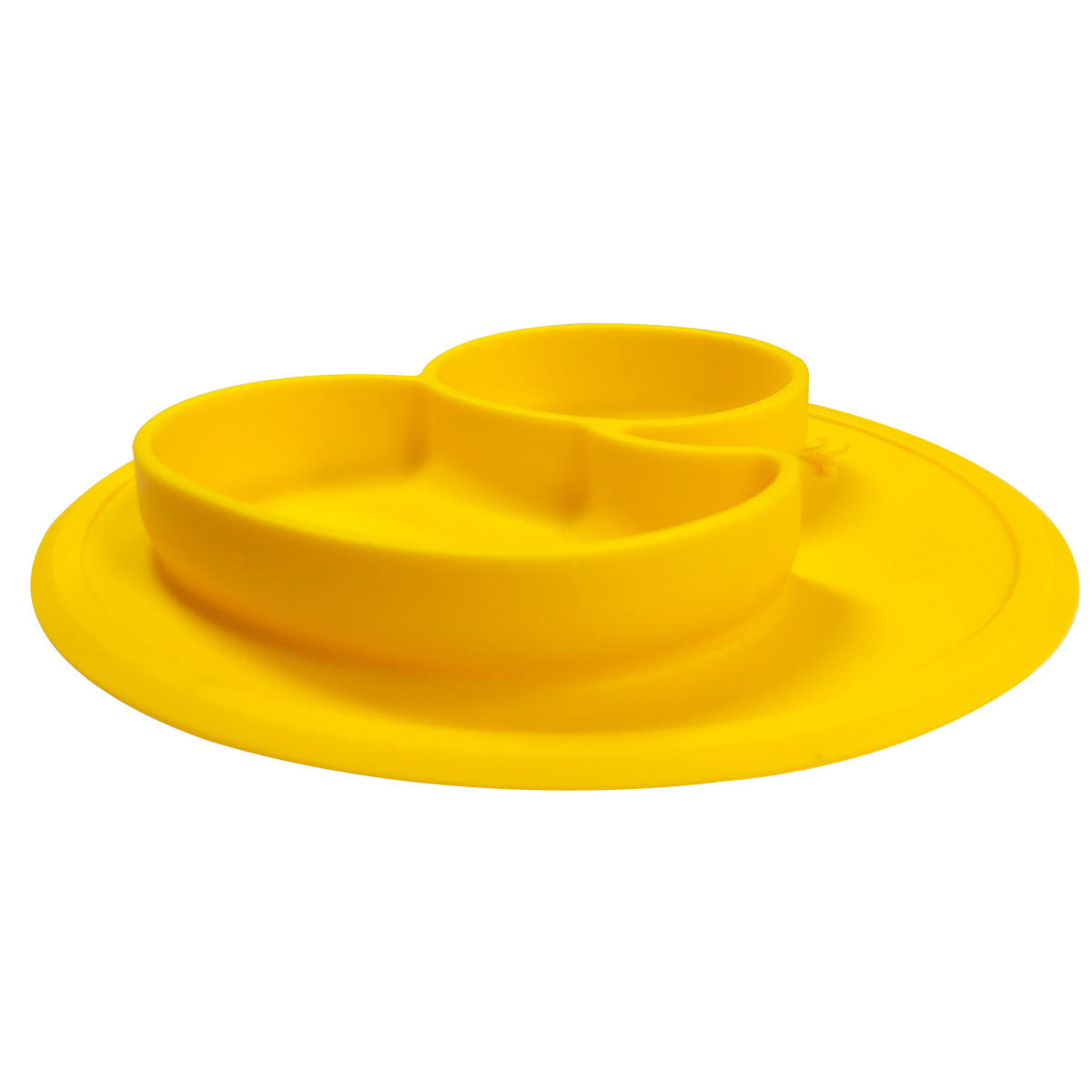 Wrapables Silicone Placemat + Suction Food Plate for Baby, Duck
