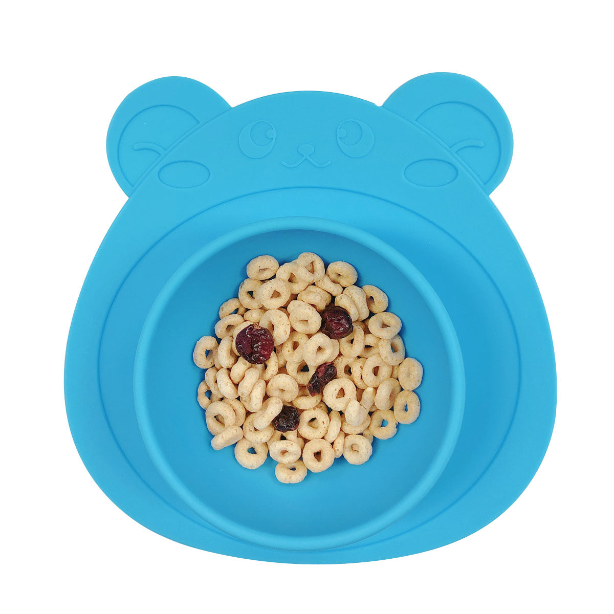 Wrapables Silicone Placemat + Suction Food Bowl for Baby