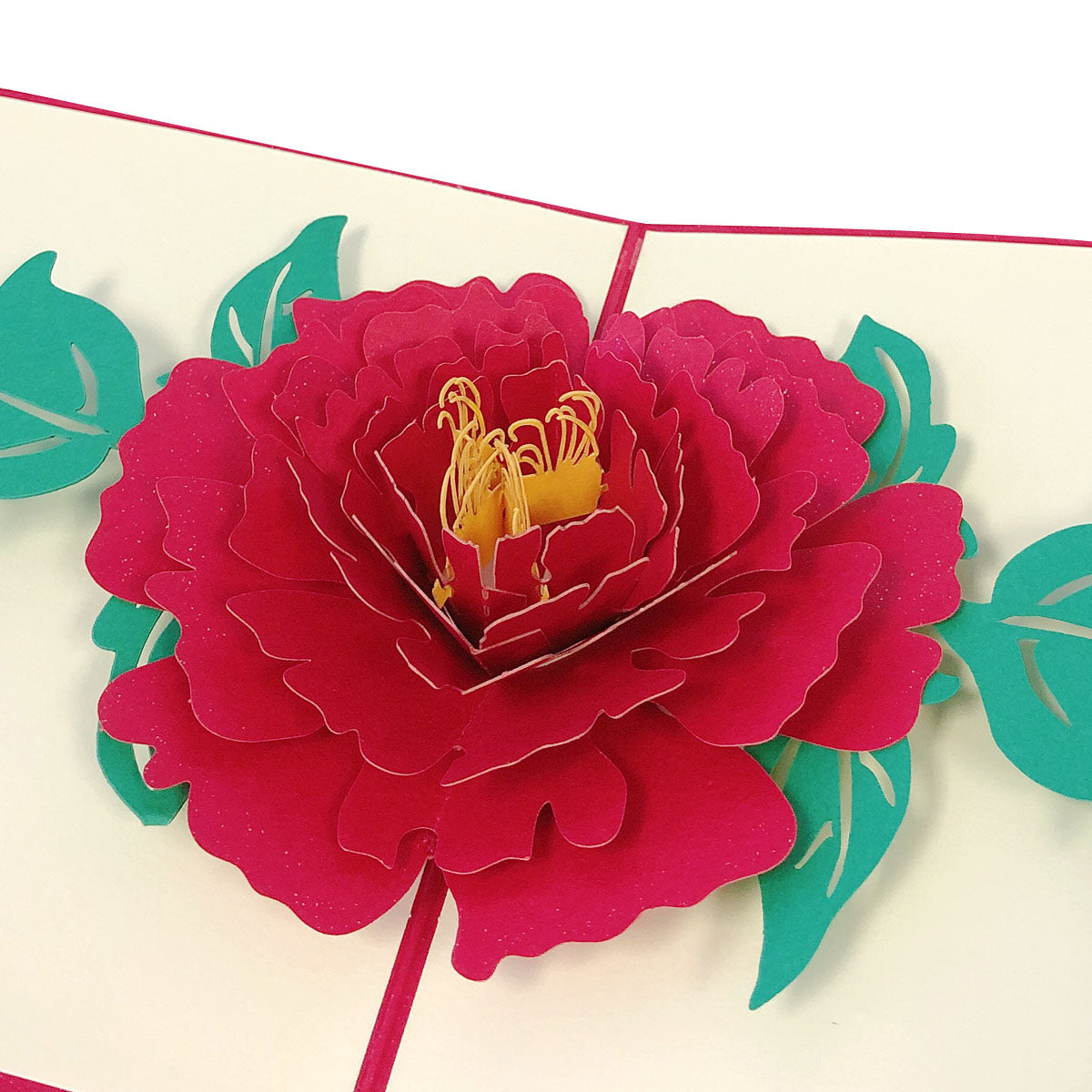 Wrapables 3D Pop-Up Greeting Cards for Birthday, Thank you, Anniversary, Wedding, Holidays (Set of 4)