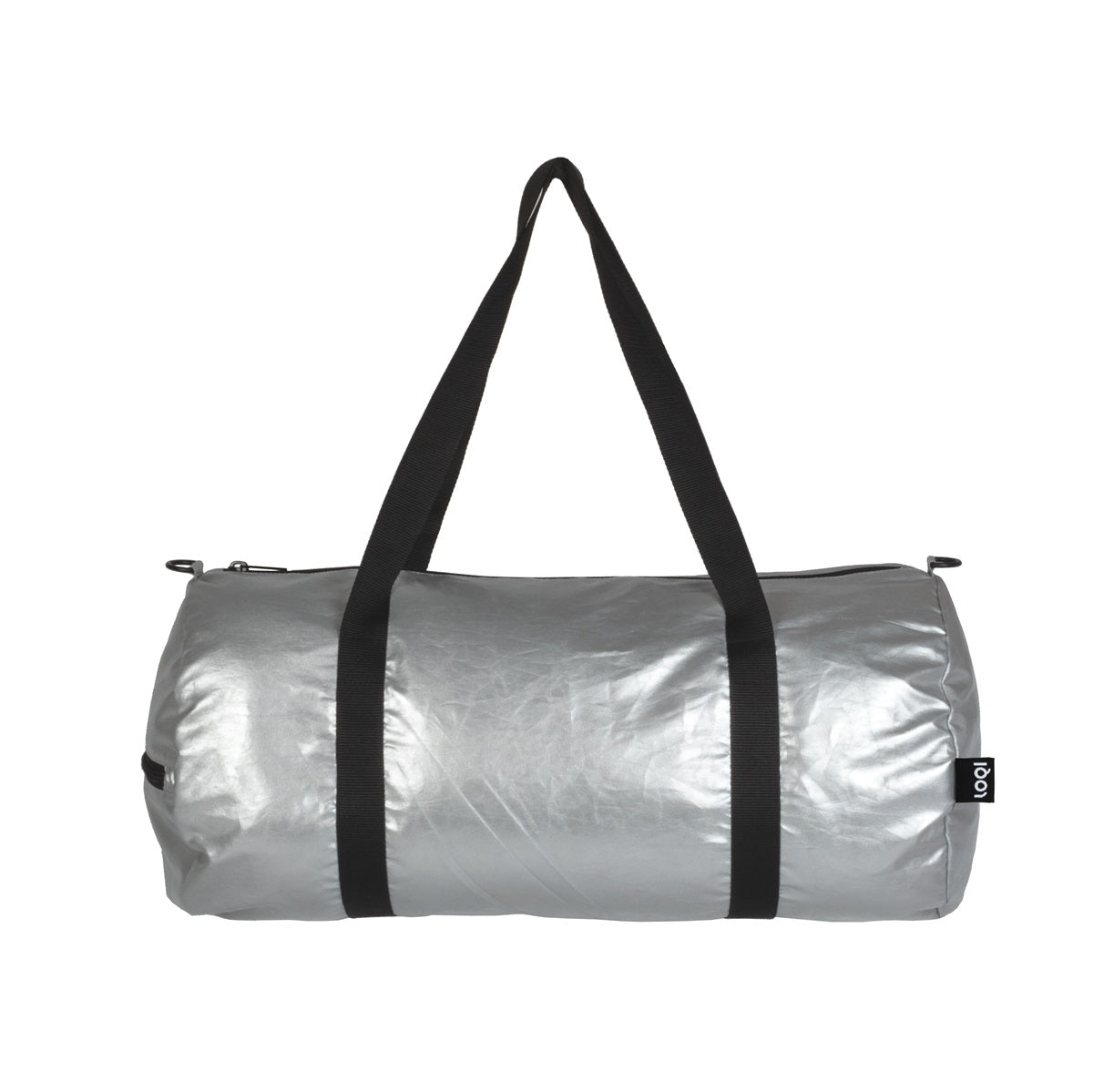 LOQI Metallic Matt Silver Weekender