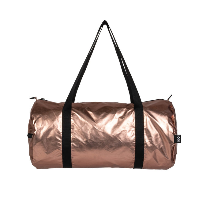 LOQI Metallic Matt Rose Gold Weekender