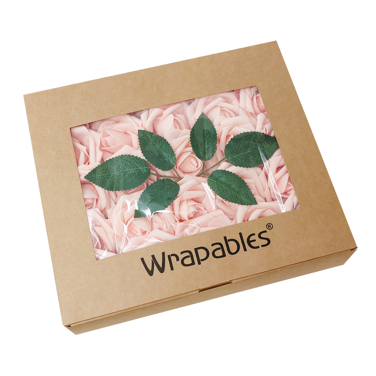 Wrapables Artificial Rose Flower, Real Touch Flowers for DIY Wedding Bouquets and Centerpieces