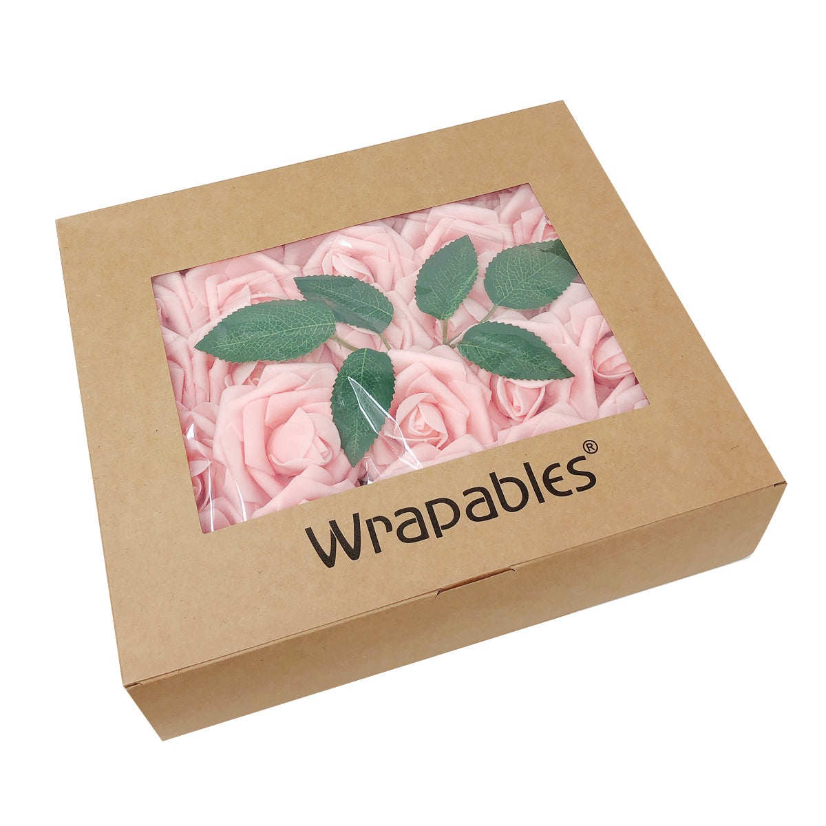 Wrapables Artificial Rose Flower, Real Touch Flowers for DIY Wedding Bouquets and Centerpieces