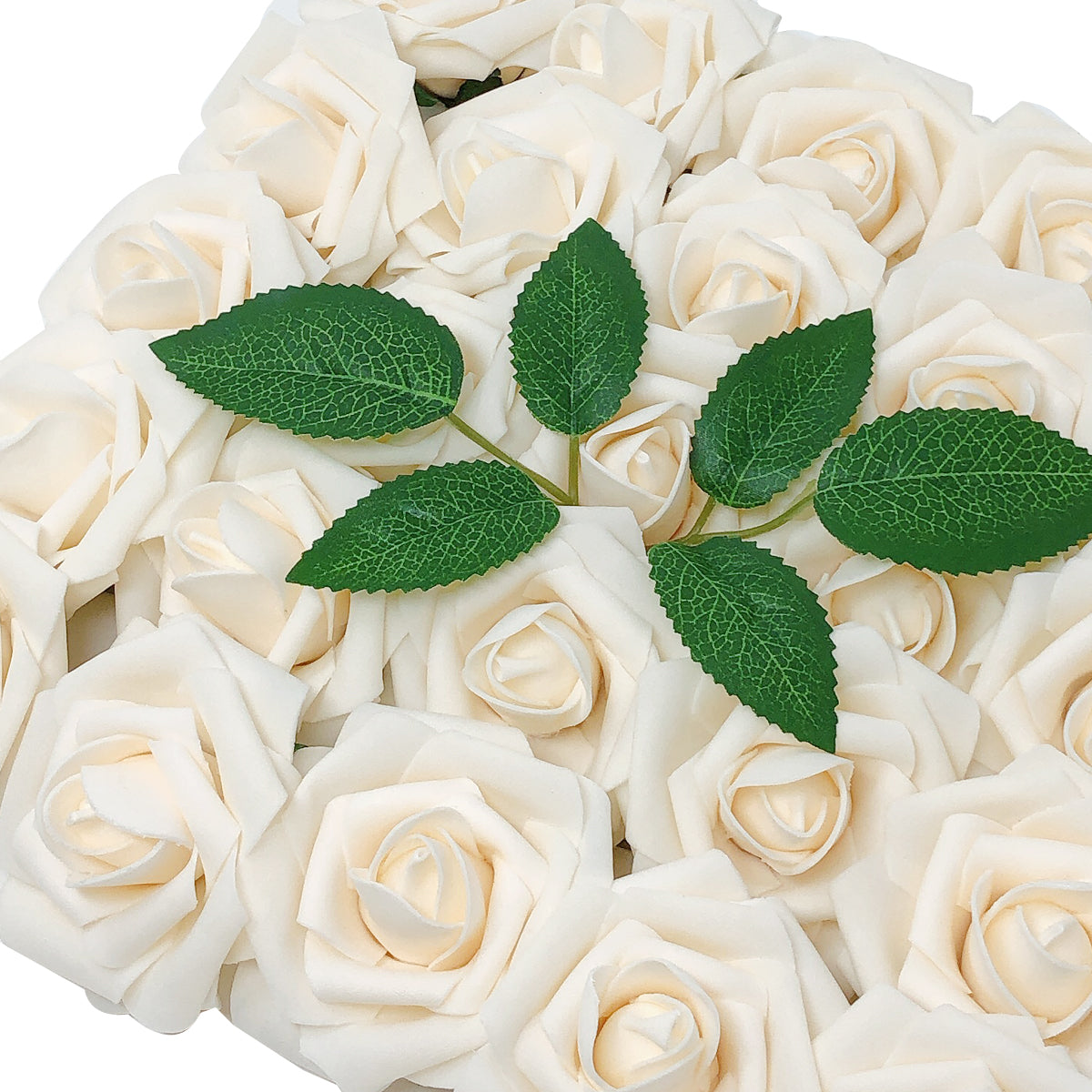 Wrapables Artificial Rose Flower, Real Touch Flowers for DIY Wedding Bouquets and Centerpieces