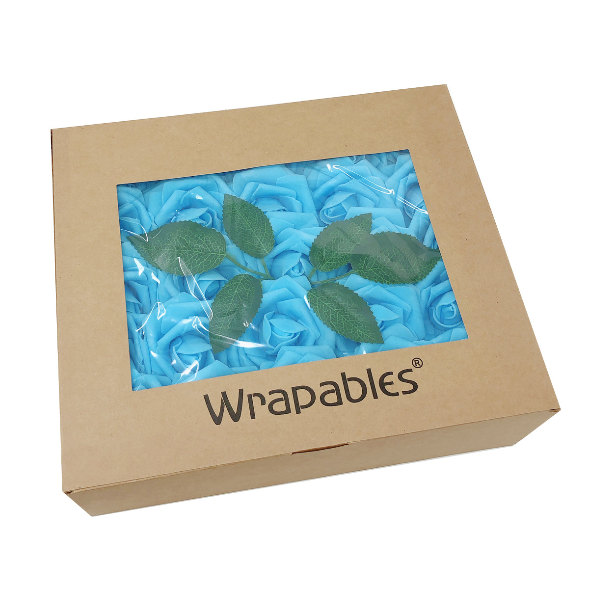 Wrapables Artificial Rose Flower, Real Touch Flowers for DIY Wedding Bouquets and Centerpieces