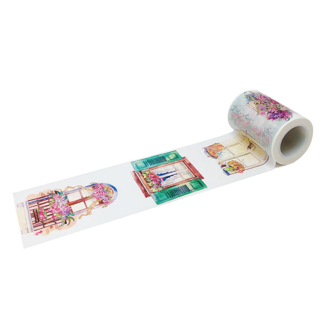 Wrapables Dreamy Artistic Wide Washi Masking Tape, 55mm x 10m