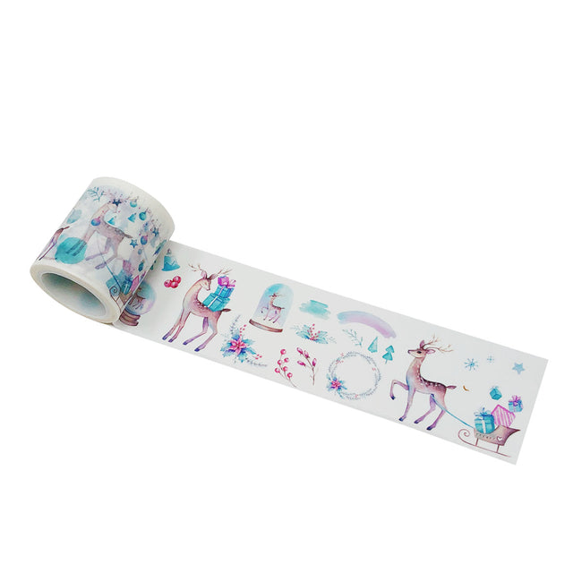 Wrapables Decorative Festive Wide Washi Masking Tape