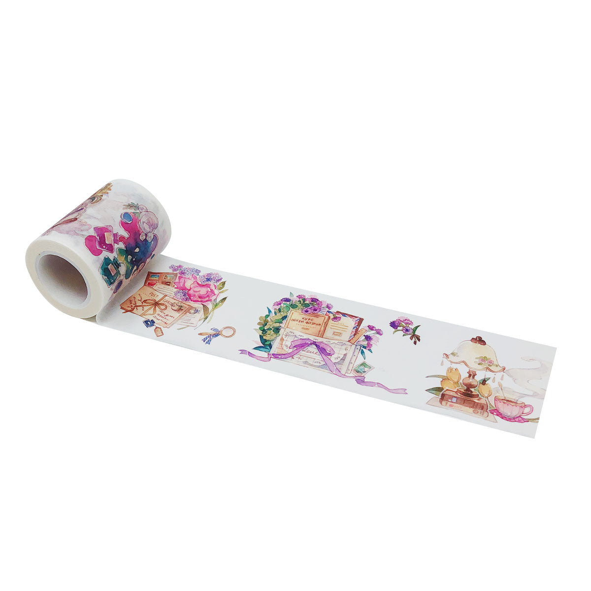 Wrapables Dreamy Artistic Wide Washi Masking Tape, 55mm x 10m