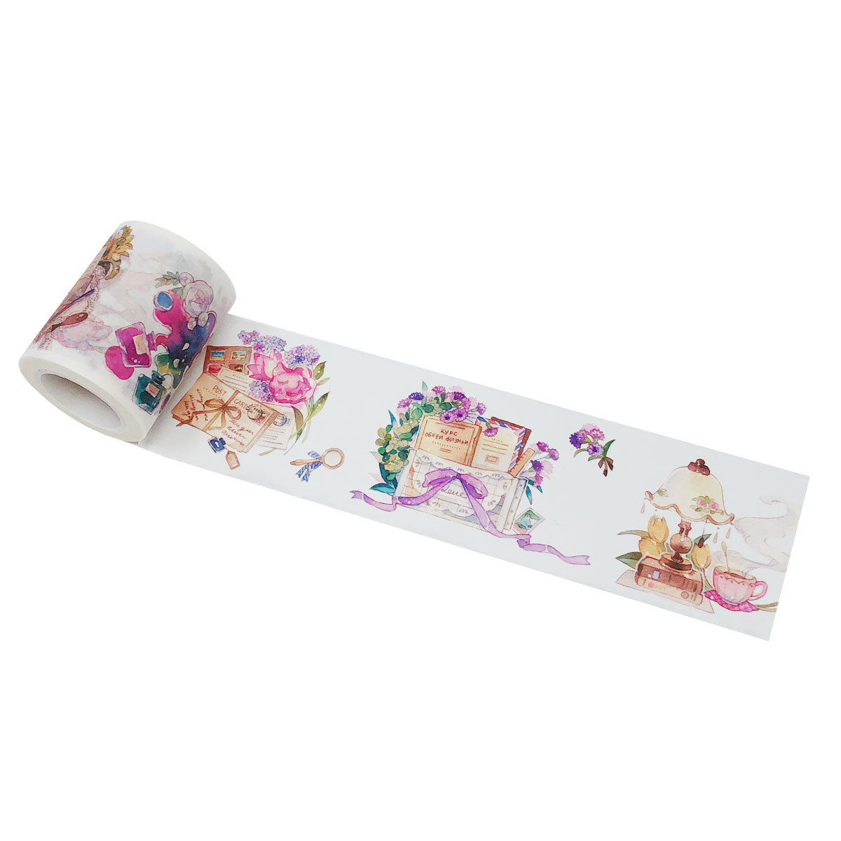 Wrapables Dreamy Artistic Wide Washi Masking Tape, 55mm x 10m