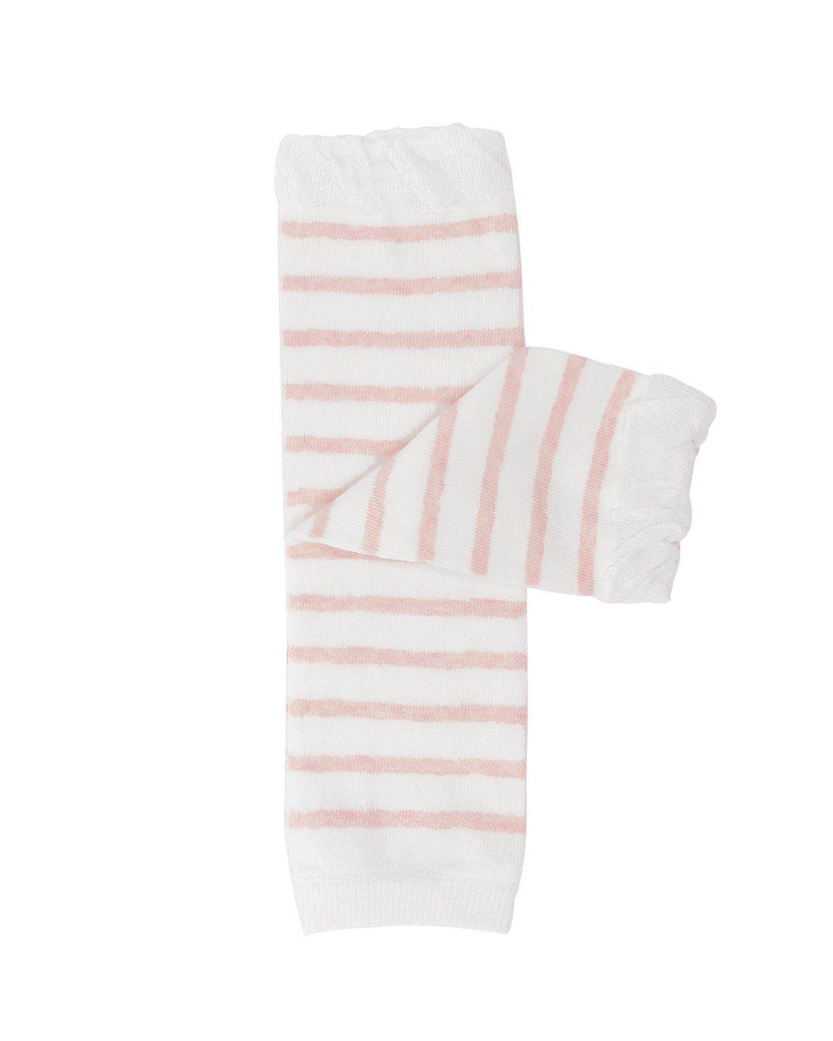 Wrapables Solids and Stripes Baby Leg Warmers, Set of 5, Pinks