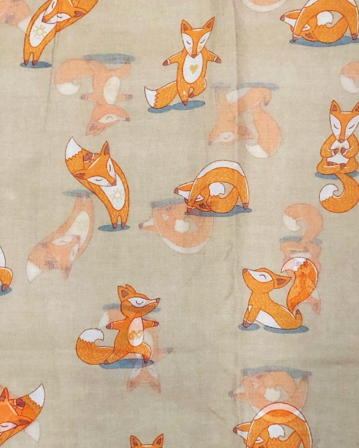 Wrapables Lightweight Forest Animal Infinity Scarf, Fox, Owl, Moose Print Scarf