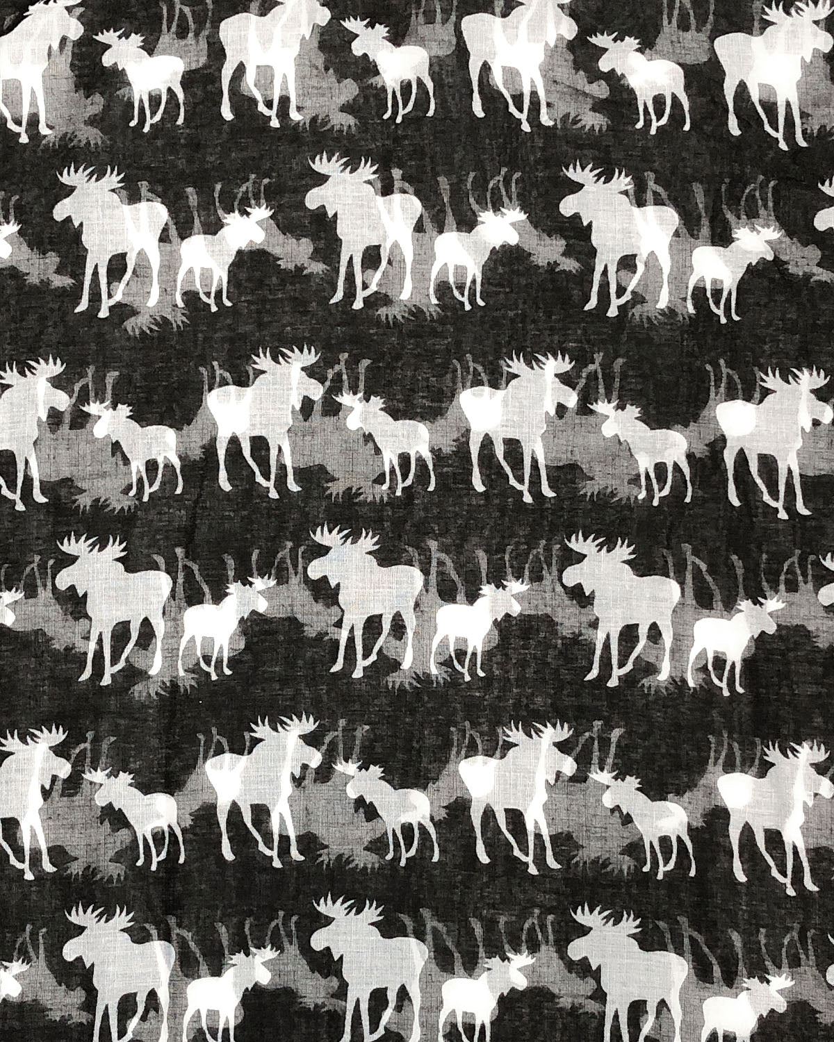 Wrapables Lightweight Forest Animal Infinity Scarf, Fox, Owl, Moose Print Scarf