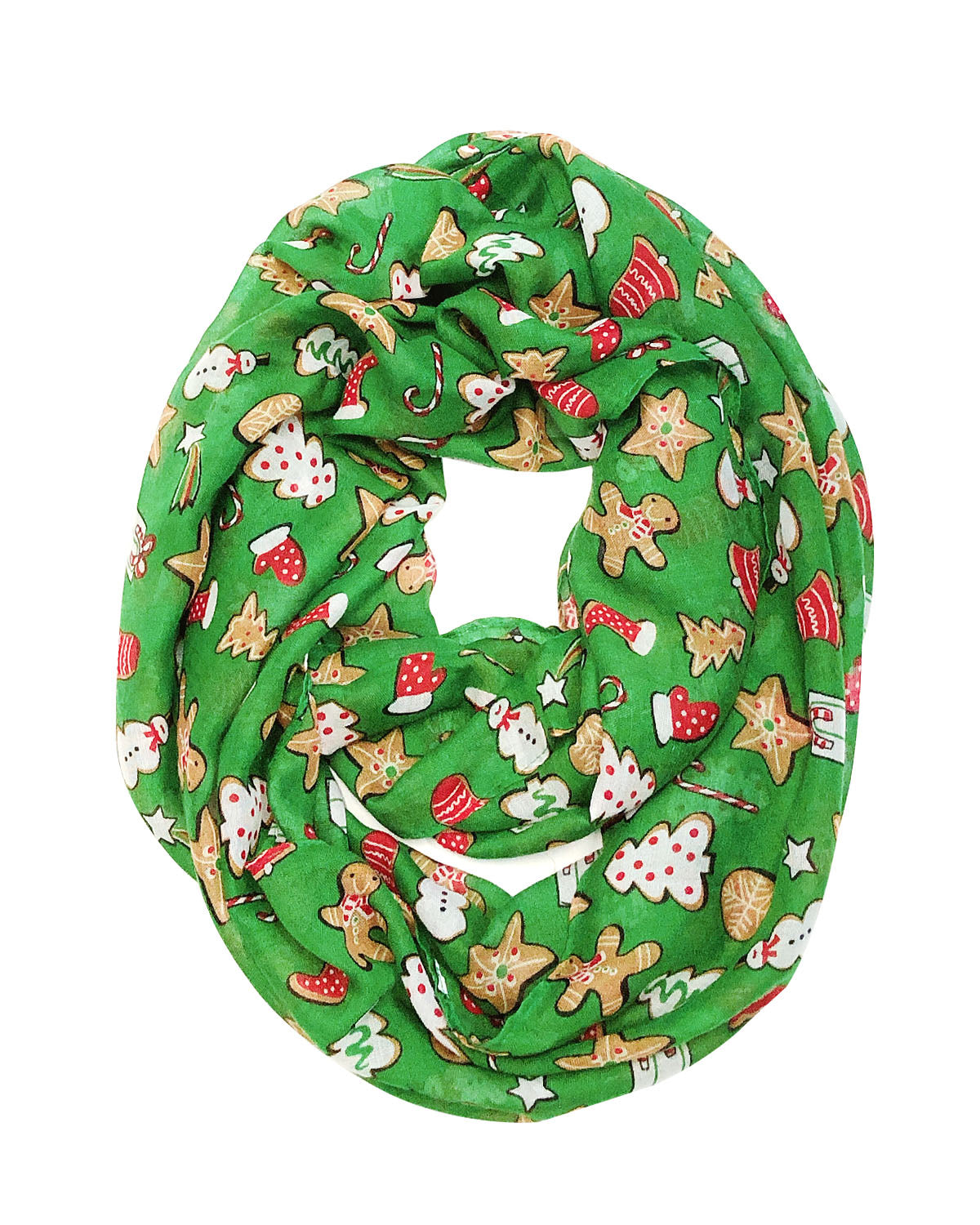 Wrapables Lightweight Winter Holiday Christmas Scarf