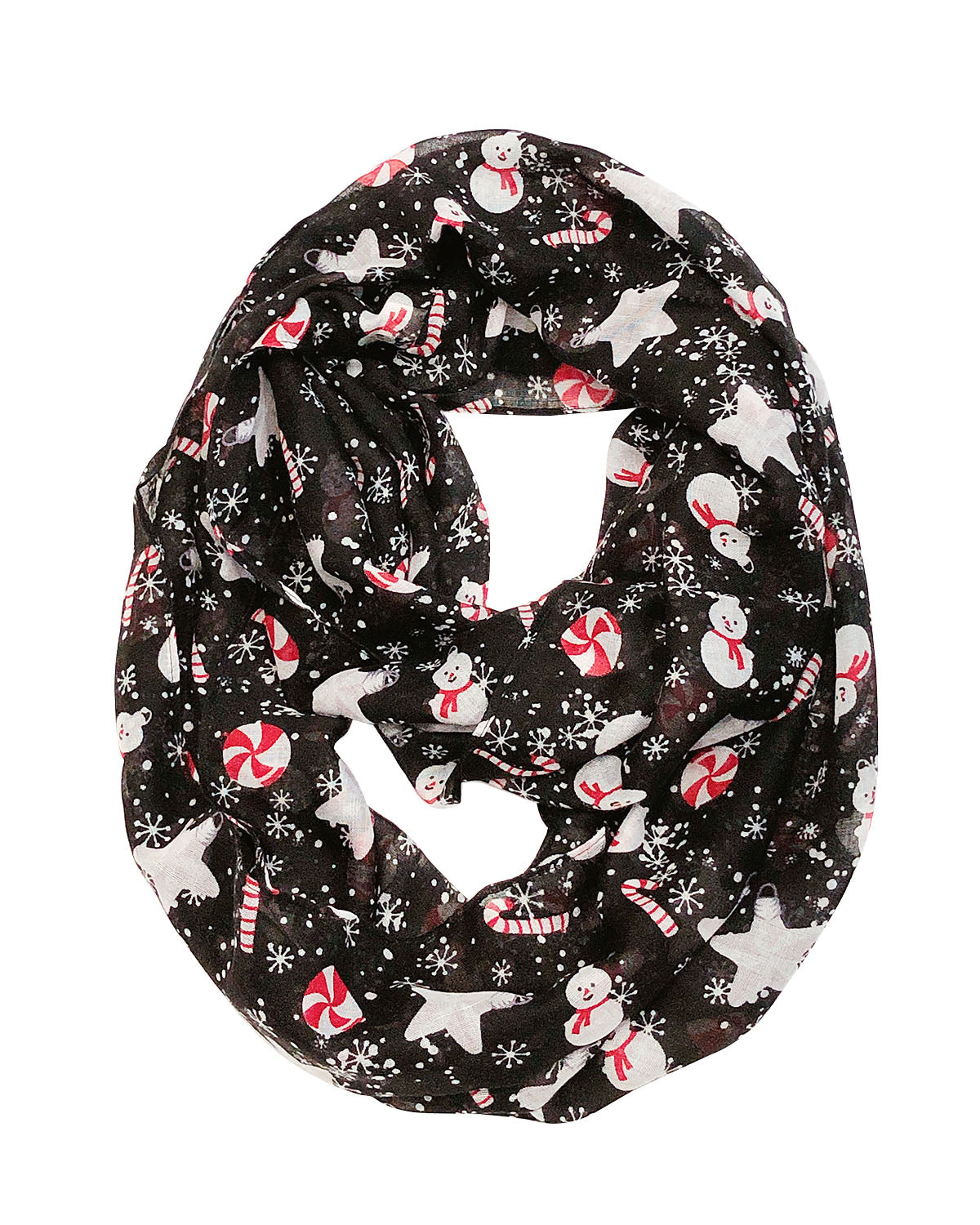 Wrapables Lightweight Winter Holiday Christmas Scarf