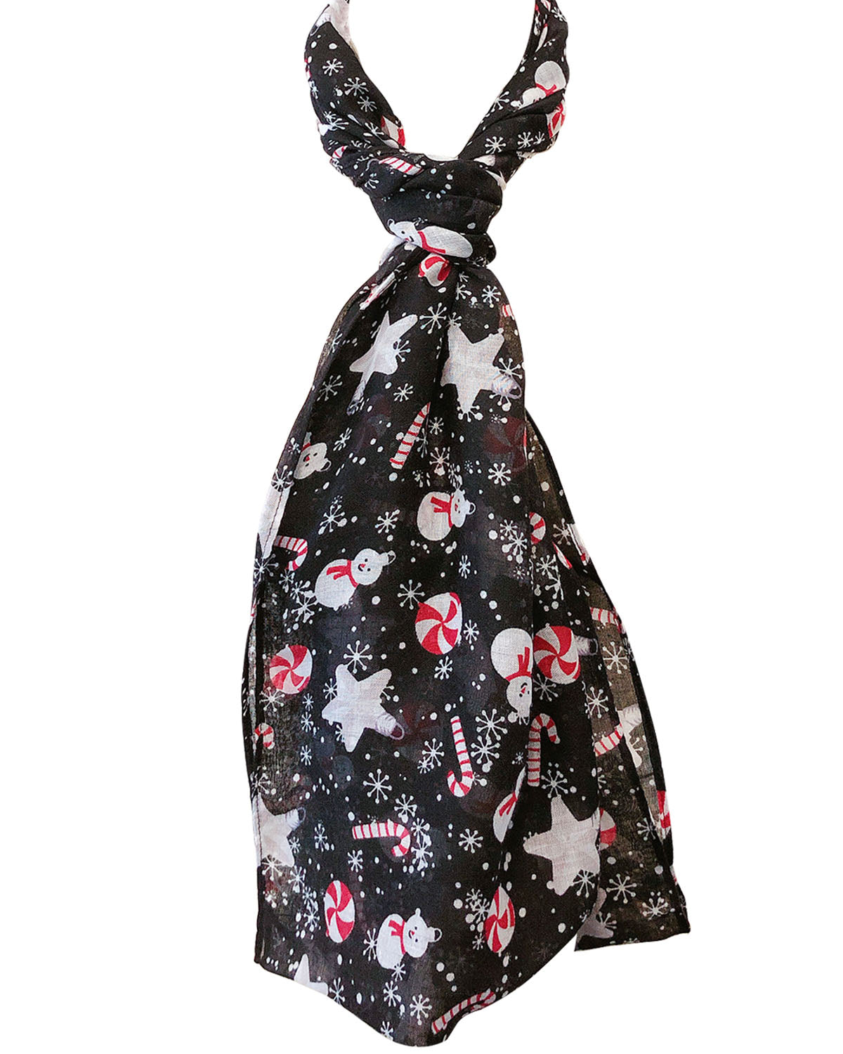 Wrapables Lightweight Winter Holiday Christmas Scarf