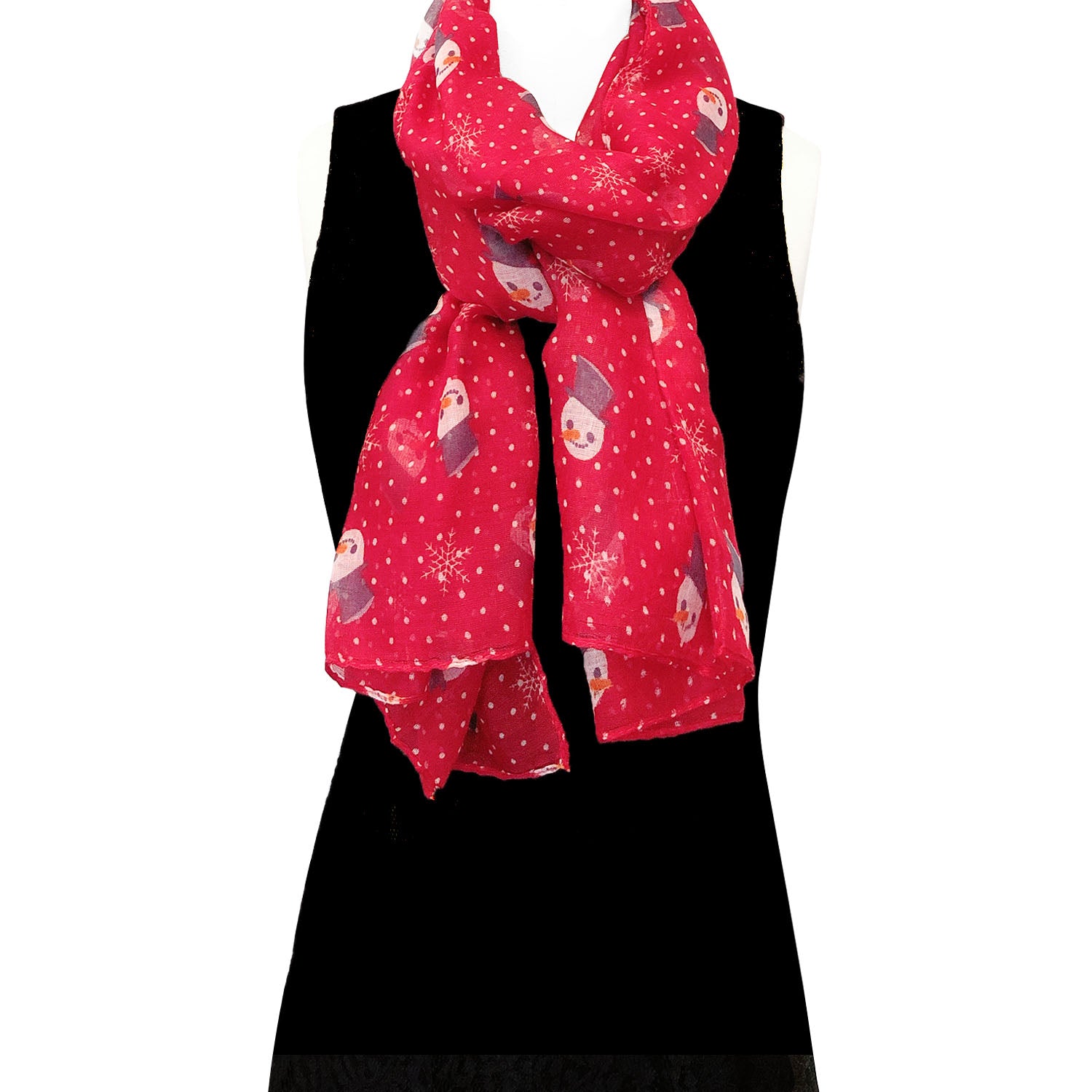 Wrapables Lightweight Winter Holiday Christmas Scarf