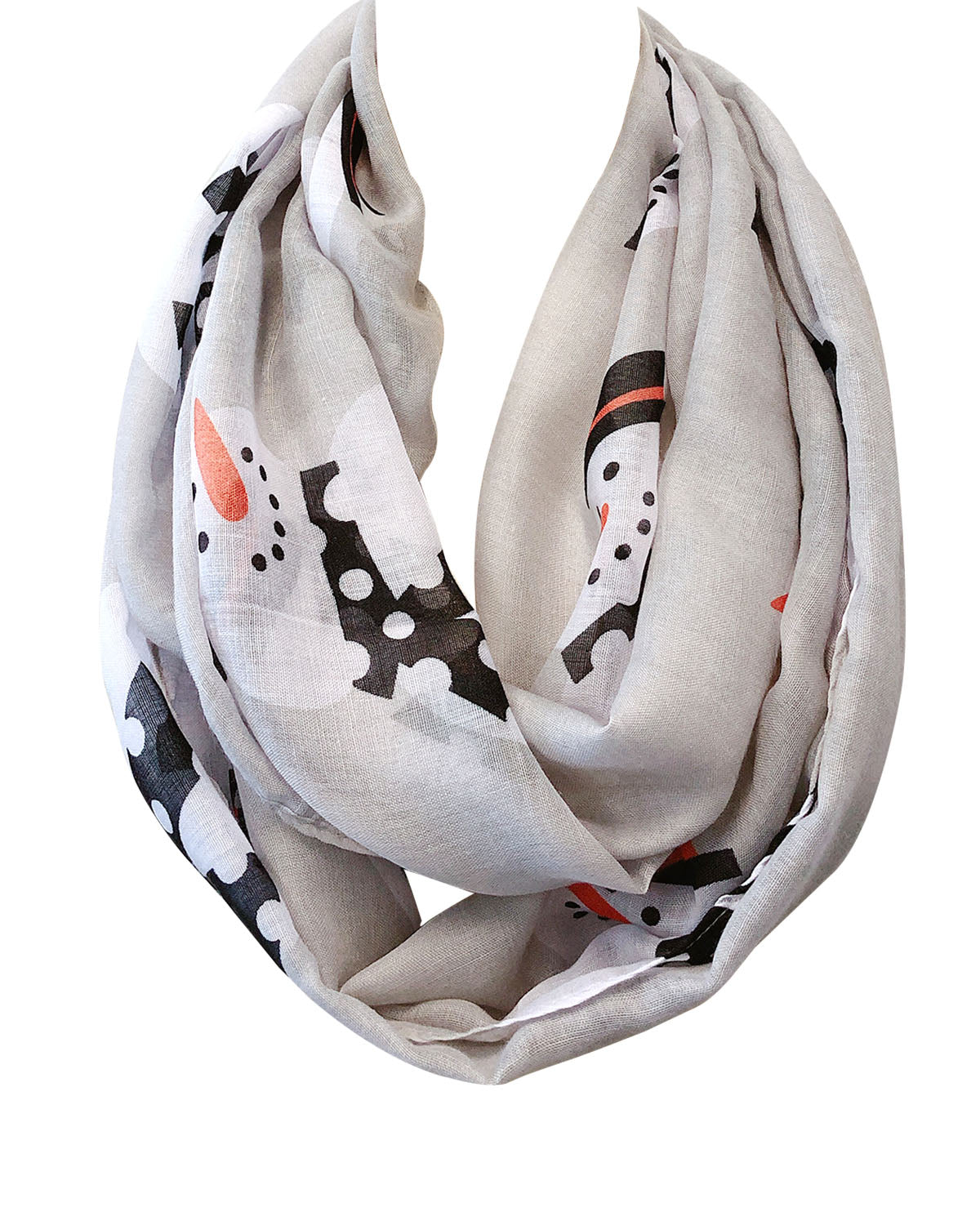 Wrapables Lightweight Winter Holiday Christmas Scarf
