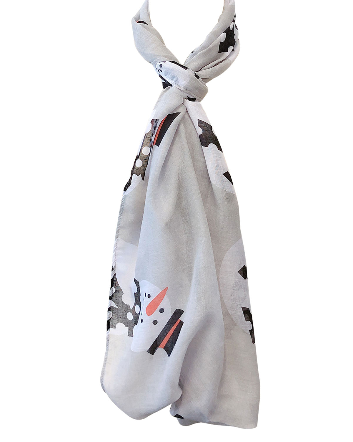 Wrapables Lightweight Winter Holiday Christmas Scarf