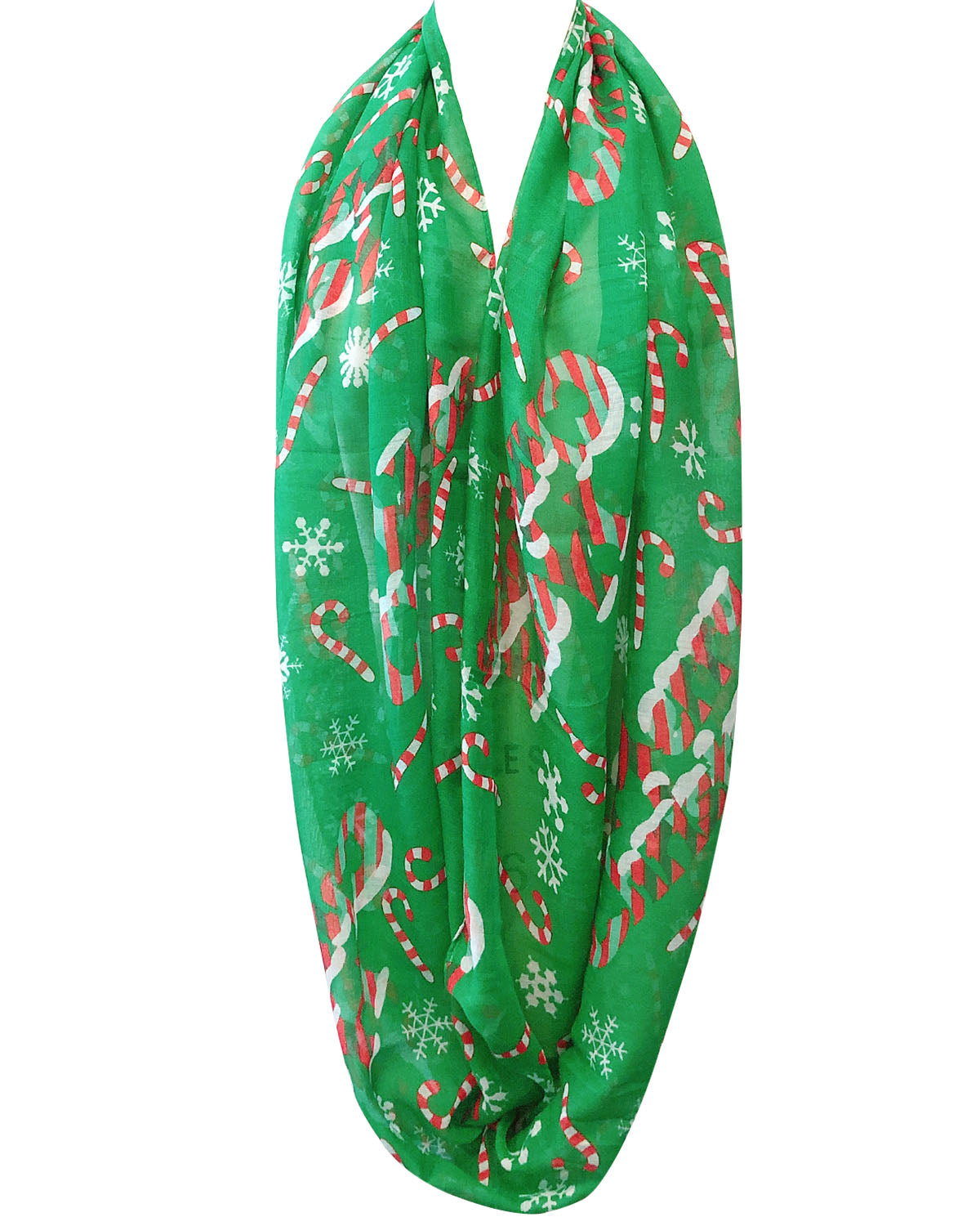 Wrapables Lightweight Winter Holiday Christmas Scarf