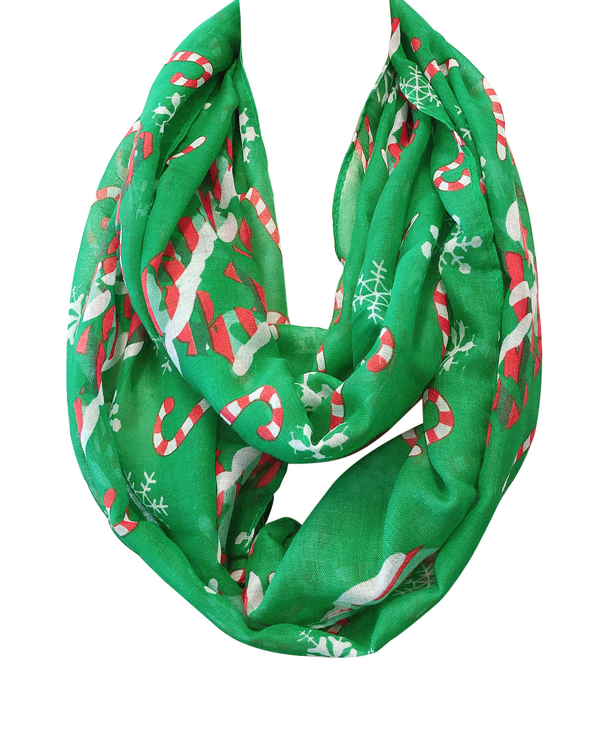 Wrapables Lightweight Winter Holiday Christmas Scarf