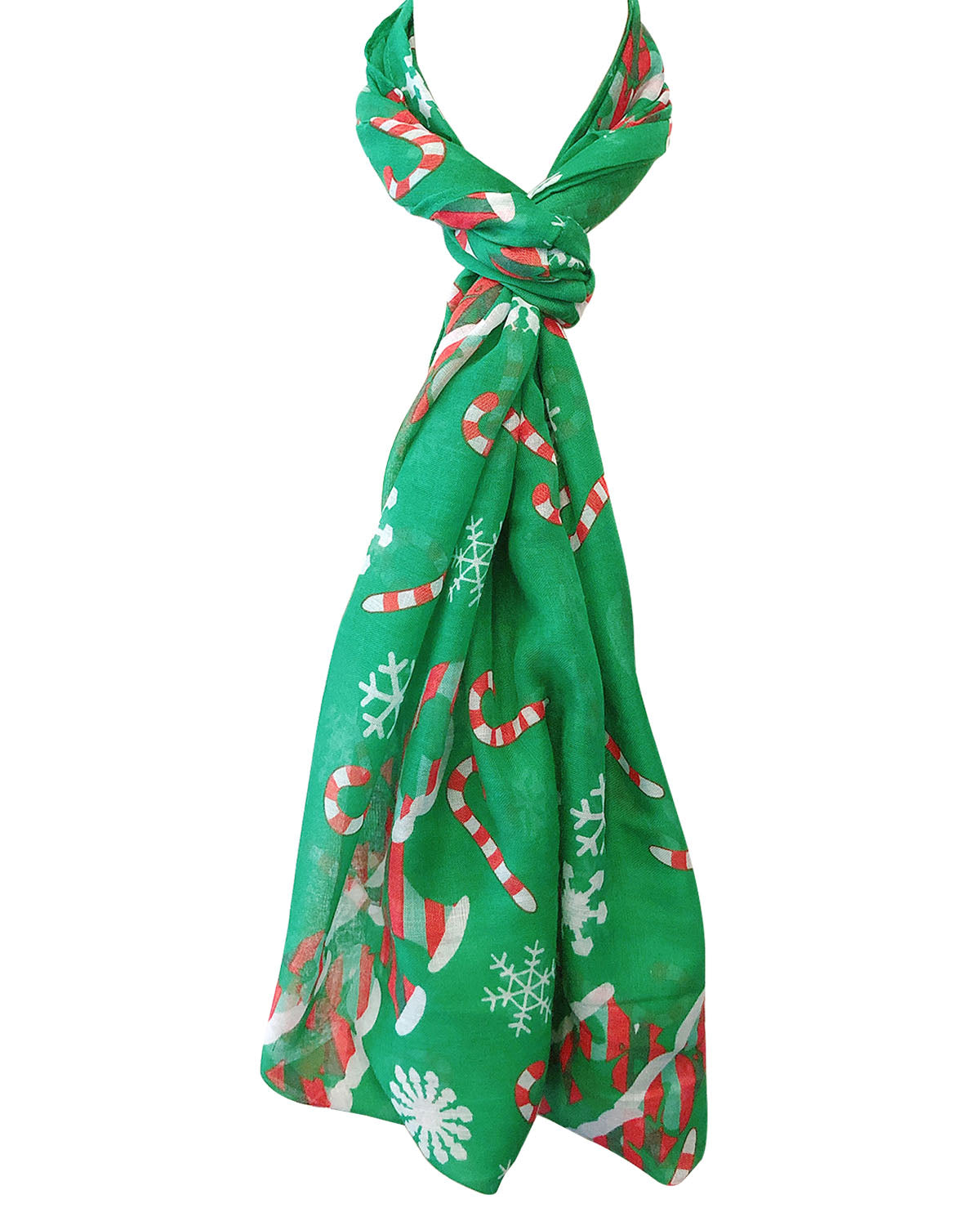Wrapables Lightweight Winter Holiday Christmas Scarf