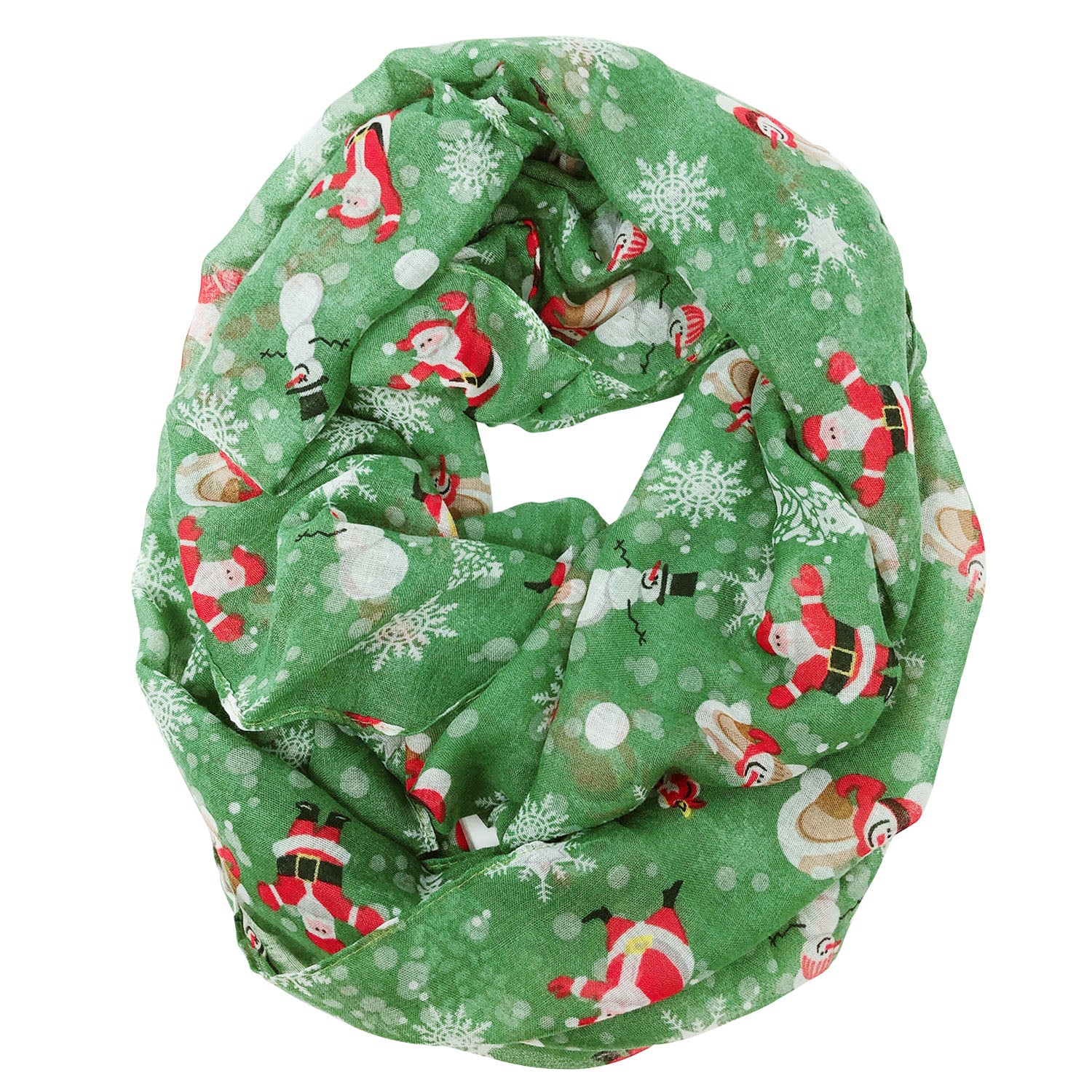 Wrapables Lightweight Winter Holiday Christmas Scarf