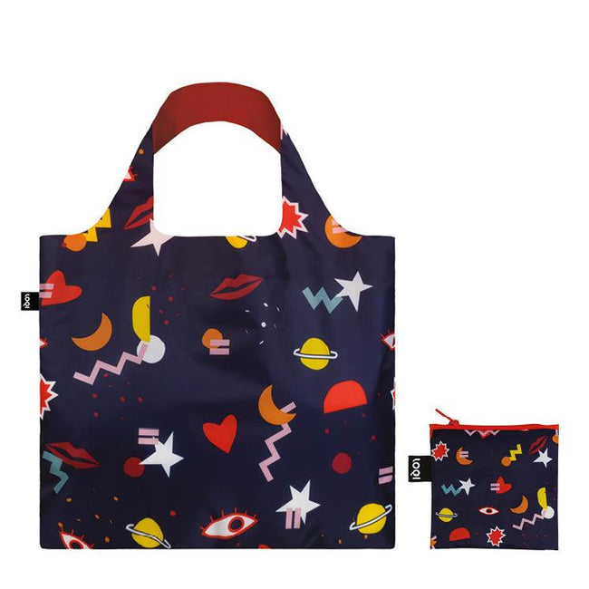 LOQI Artist Celeste Wallaert Night Night Reusable Shopping Bag
