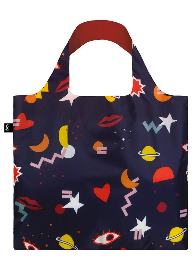 LOQI Artist Celeste Wallaert Night Night Reusable Shopping Bag