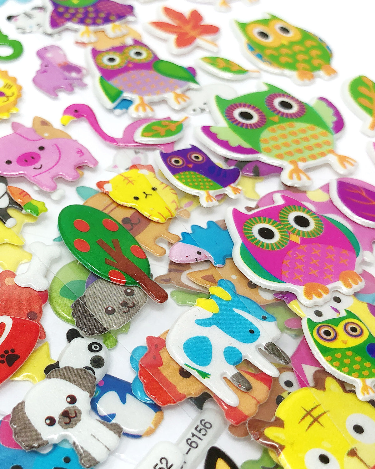 Wrapables 3D Puffy Stickers Bubble Stickers for Crafts & Scrapbooking