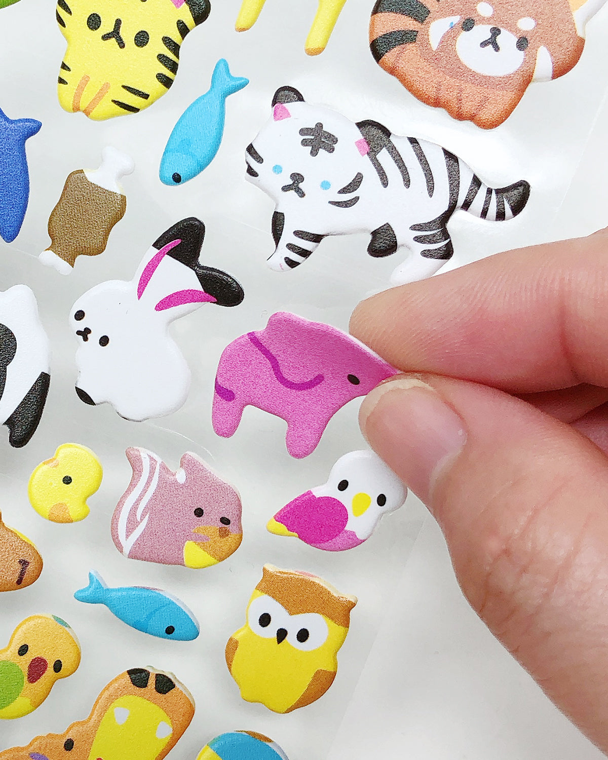 Wrapables 3D Puffy Stickers Bubble Stickers for Crafts & Scrapbooking