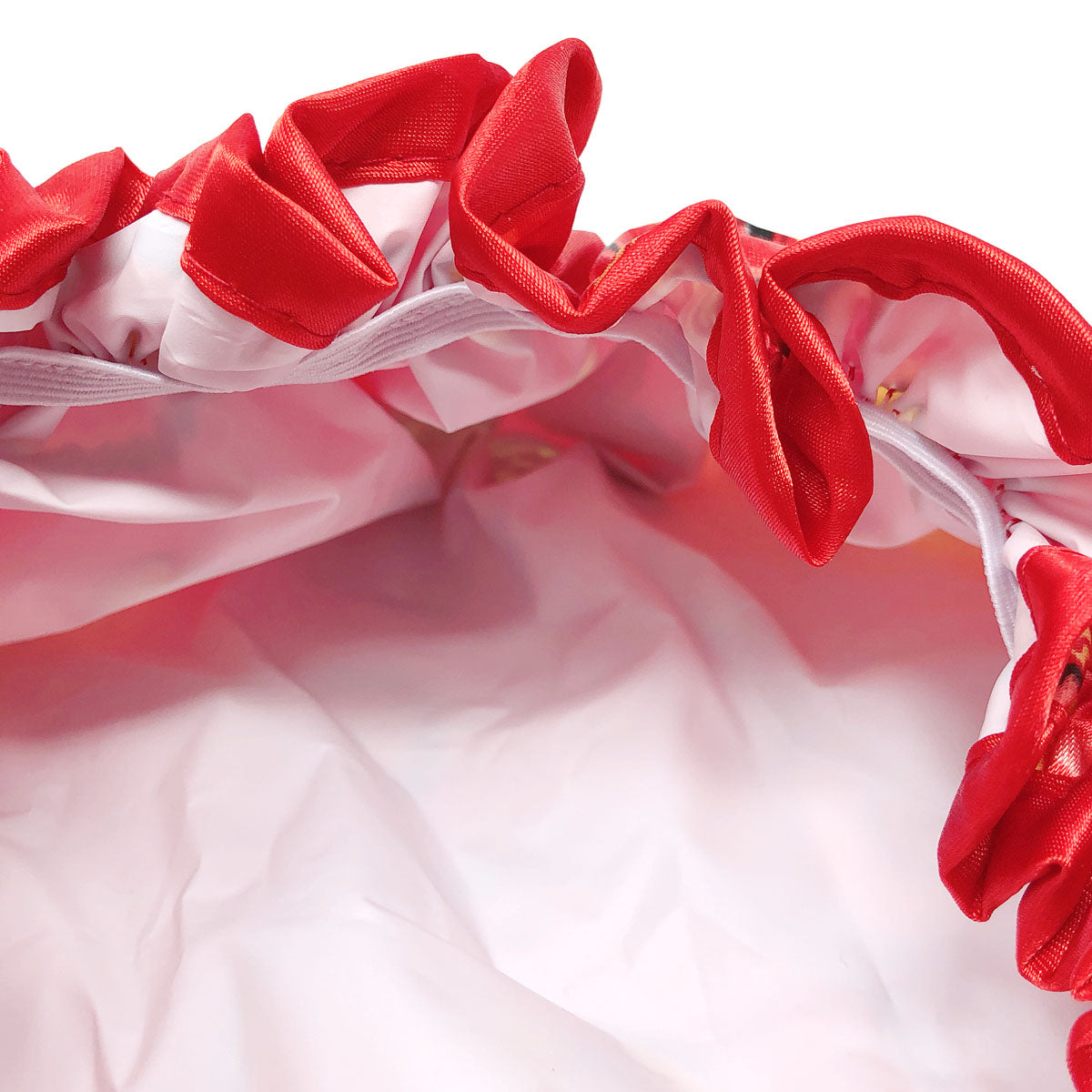 Wrapables Reusable Women's Waterproof Shower Caps for Long Hair