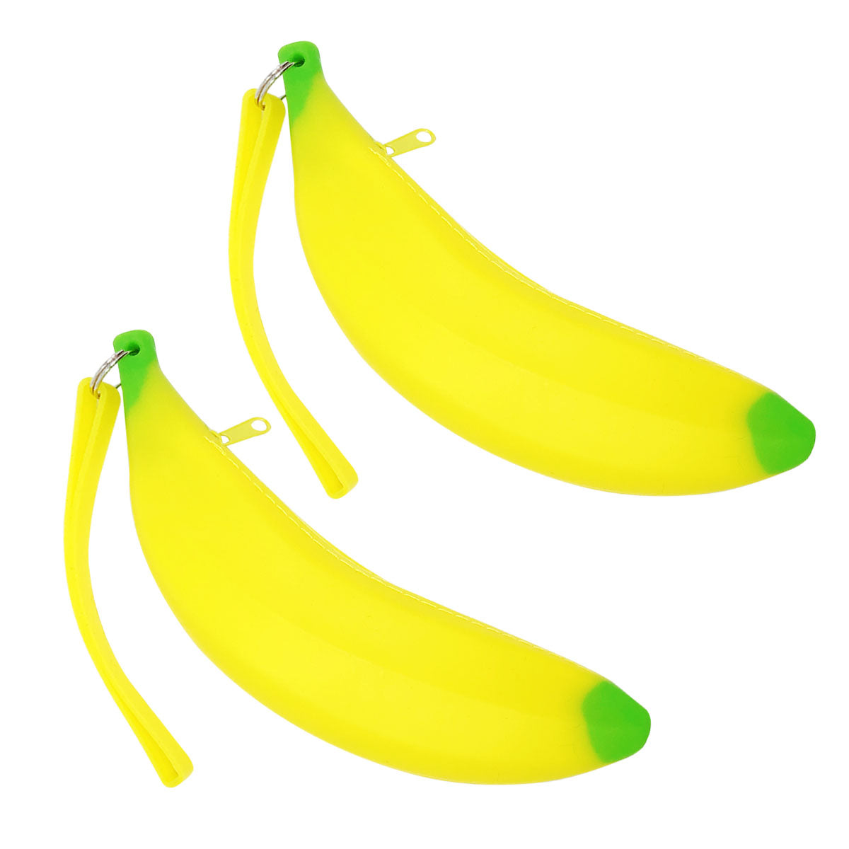 Wrapables Silicone Banana Pencil Pouch (Set of 2)