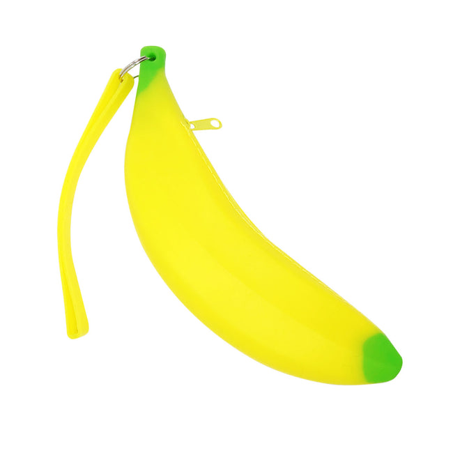 Wrapables Silicone Banana Pencil Pouch (Set of 2)