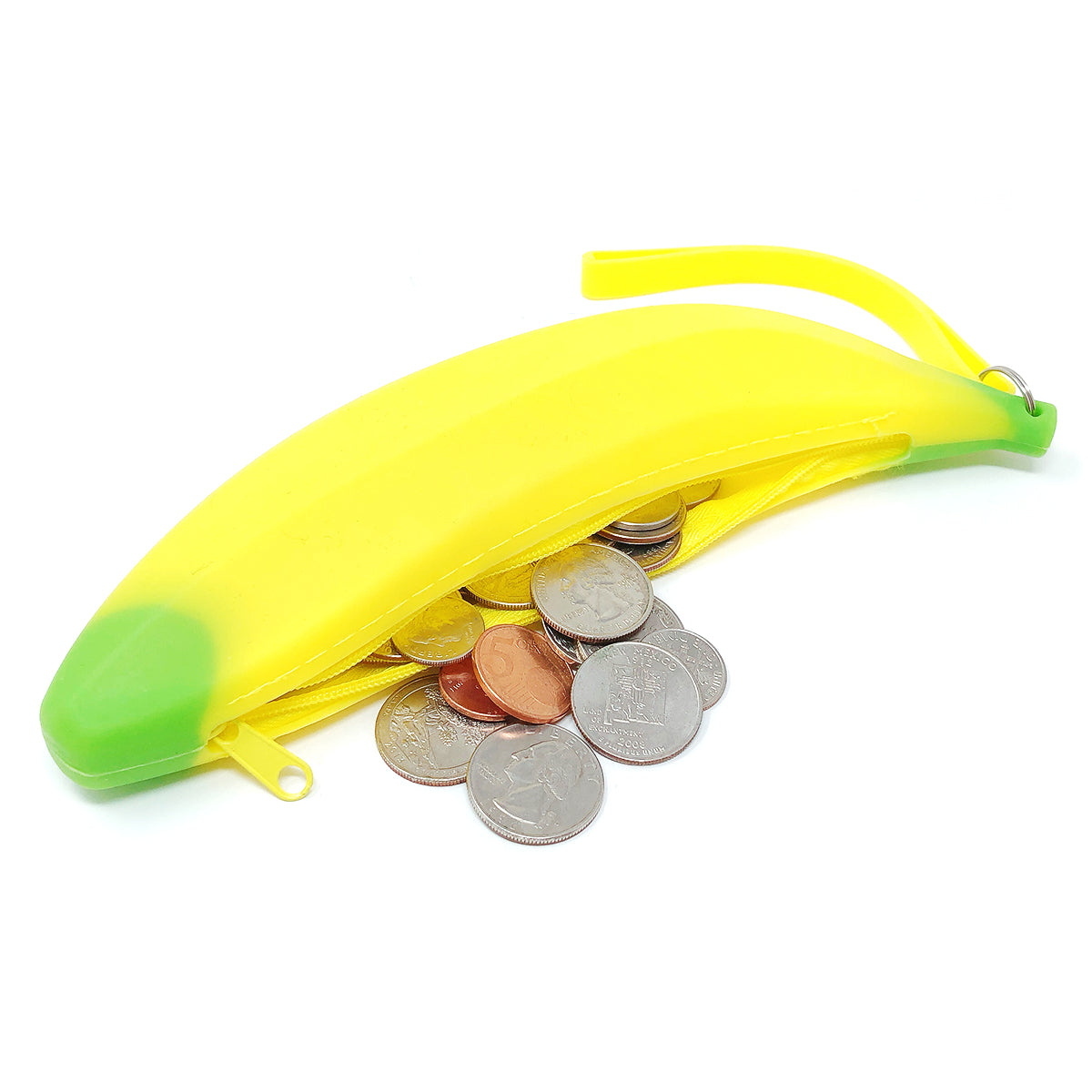 Wrapables Silicone Banana Pencil Pouch (Set of 2)