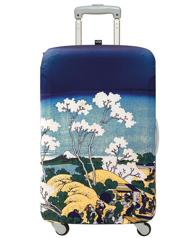 LOQI Museum HOKUSAI's Fuji from Gotenyama Luggage Cover M