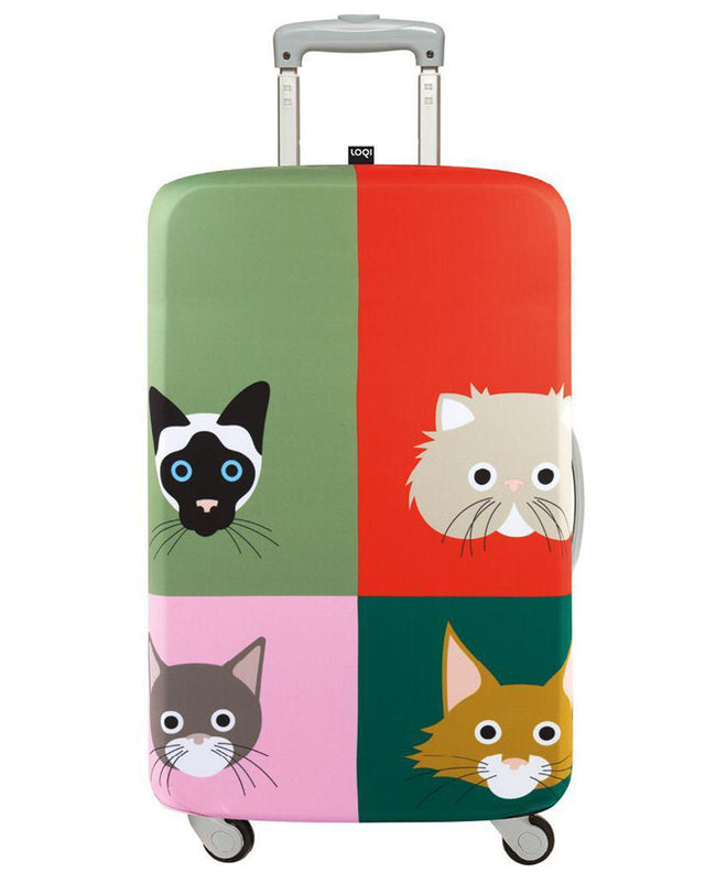 LOQI Artists STEPHEN CHEETHAM Cats Luggage Cover M