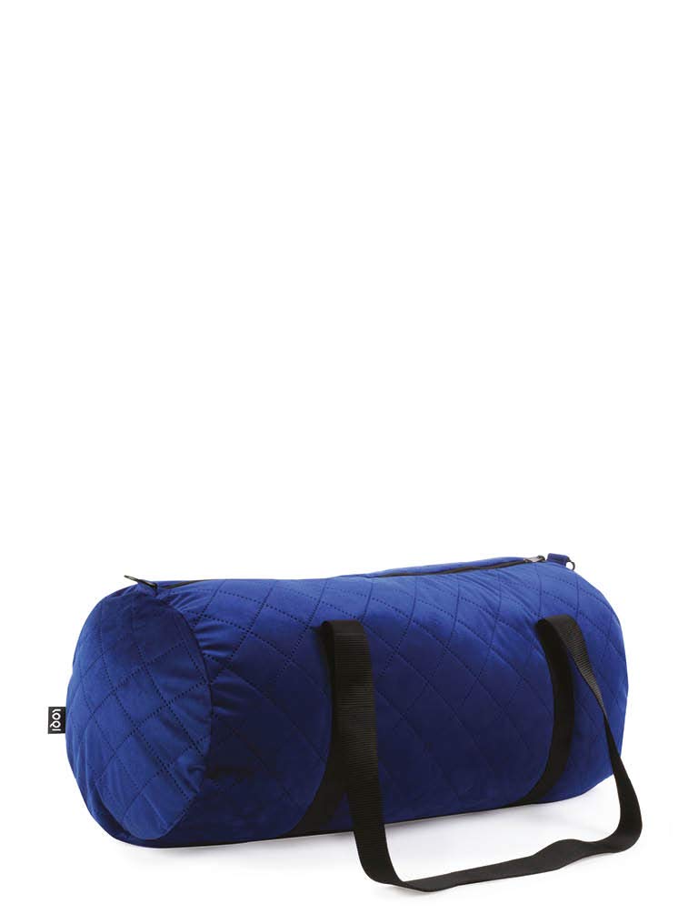 LOQI QUILTED Betty Blue Weekender