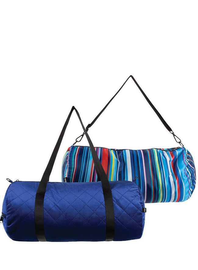 LOQI QUILTED Betty Blue Weekender