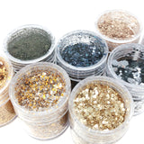 Wrapables Chunky Glitter for Hair Face Makeup Nail Art Decoration (8 Colors)