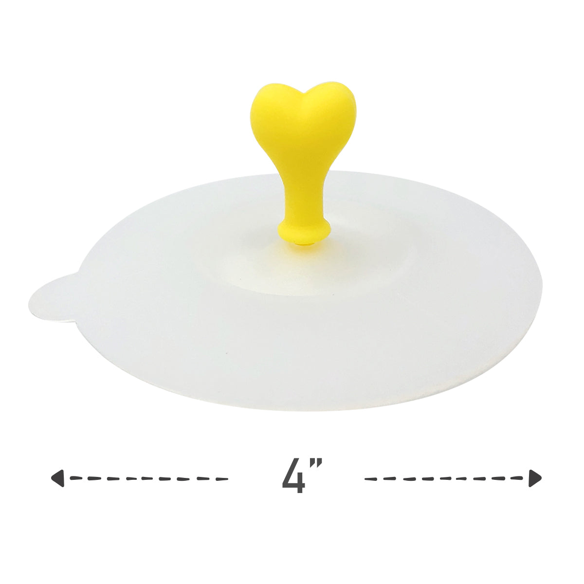 Wrapables Silicone Cup Lids, Anti-Dust Airtight Mug Covers for Hot and Cold Beverages (Set of 6)