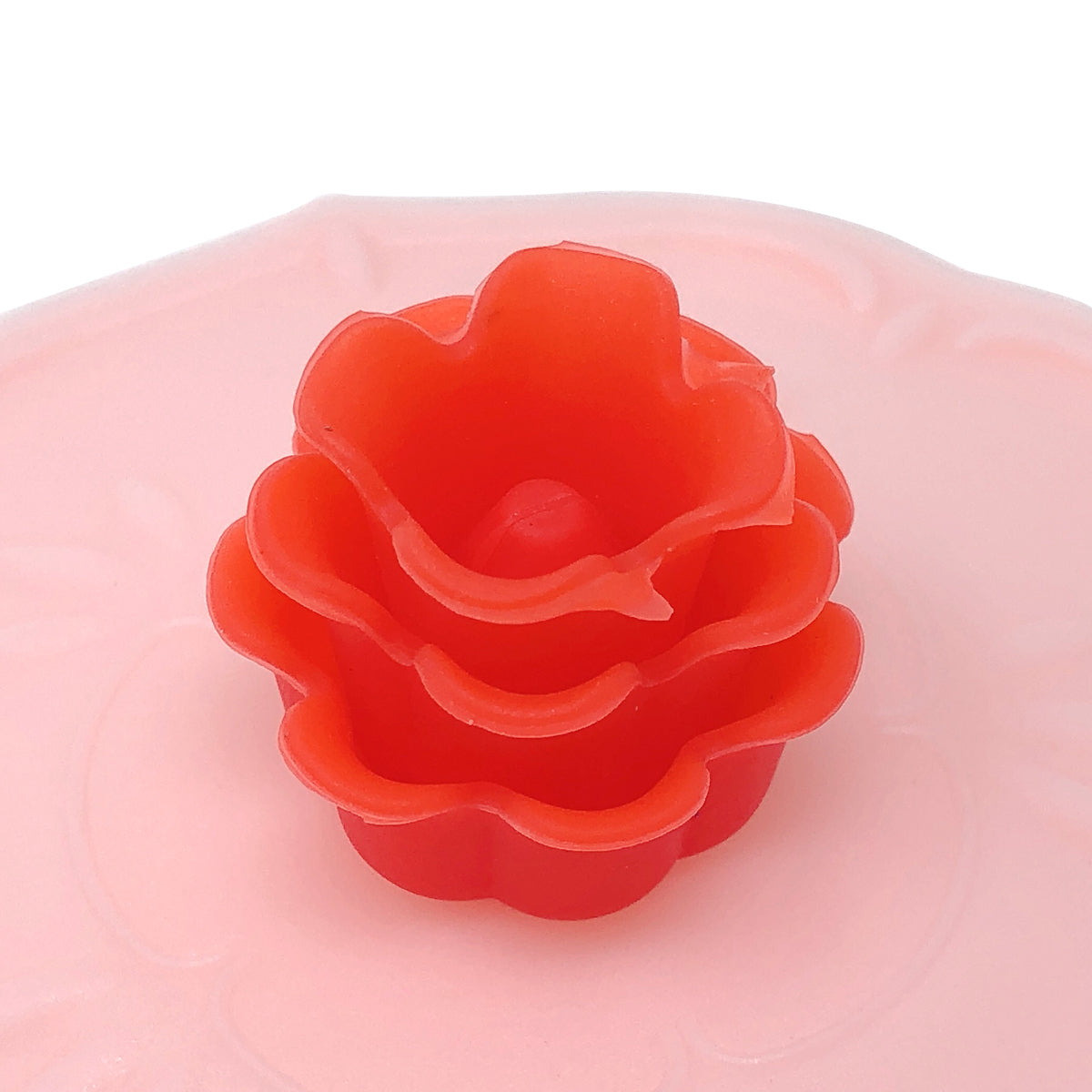 Wrapables Silicone Cup Lids, Anti-Dust Airtight Mug Covers for Hot and Cold Beverages (Set of 6)