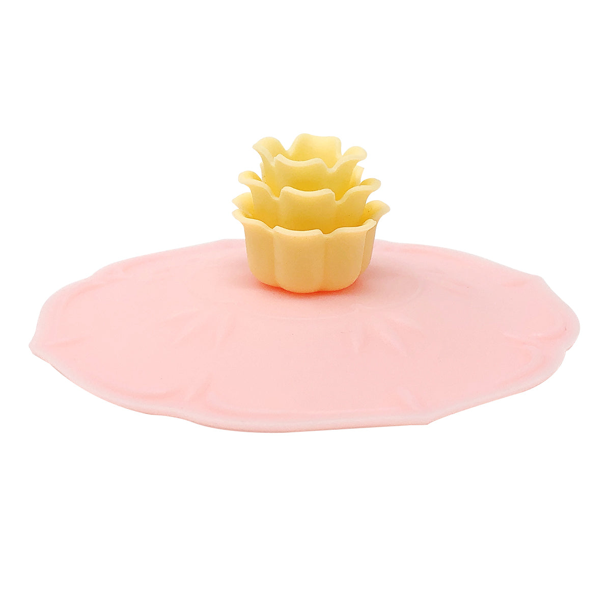 Wrapables Silicone Cup Lids, Anti-Dust Airtight Mug Covers for Hot and Cold Beverages (Set of 6)