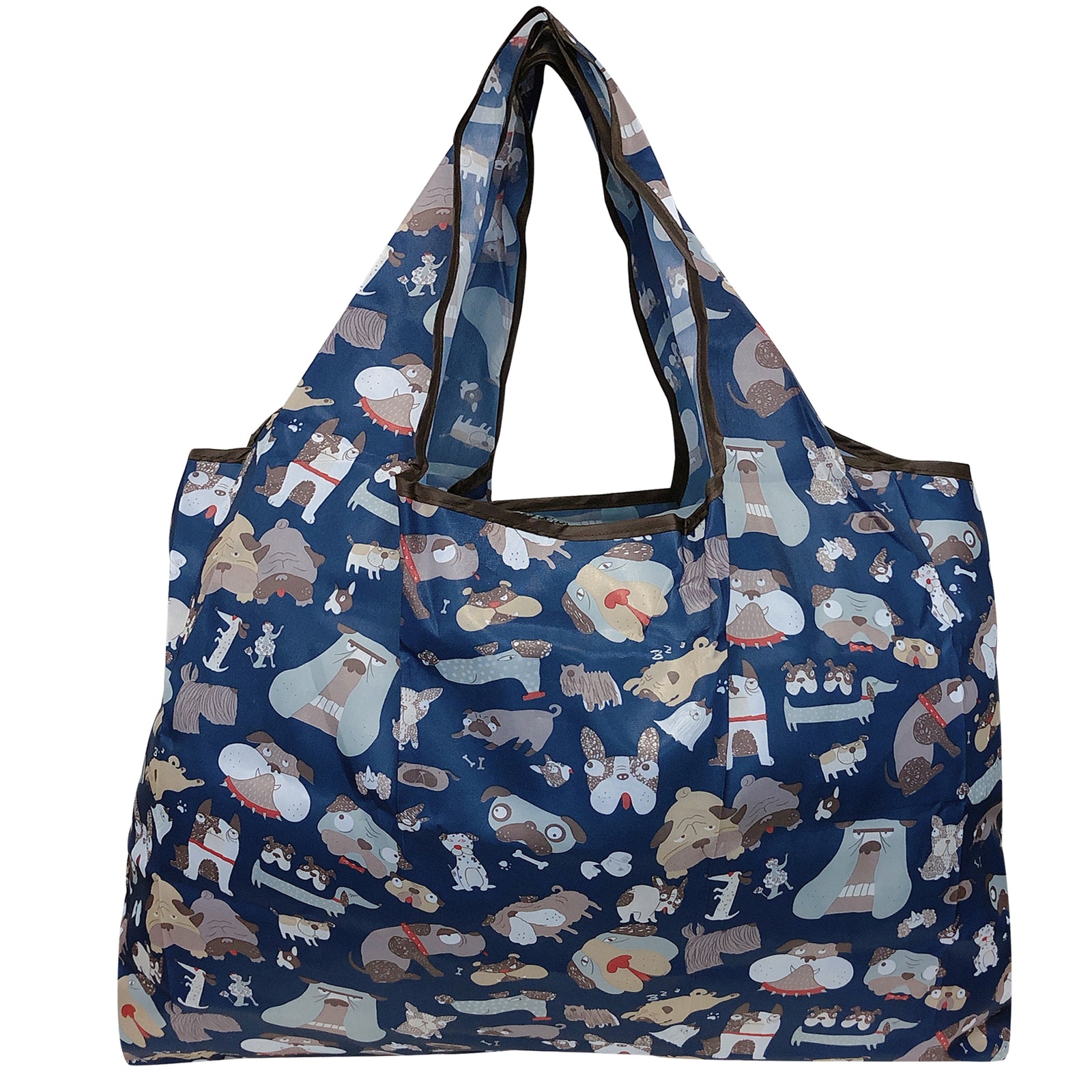 Wrapables Eco-Friendly Large Nylon Reusable Shopping Bags (Set of 3)