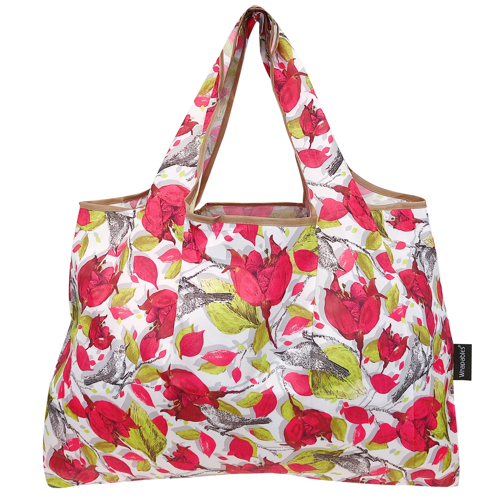 Wrapables Eco-Friendly Large Nylon Reusable Shopping Bags (Set of 3)