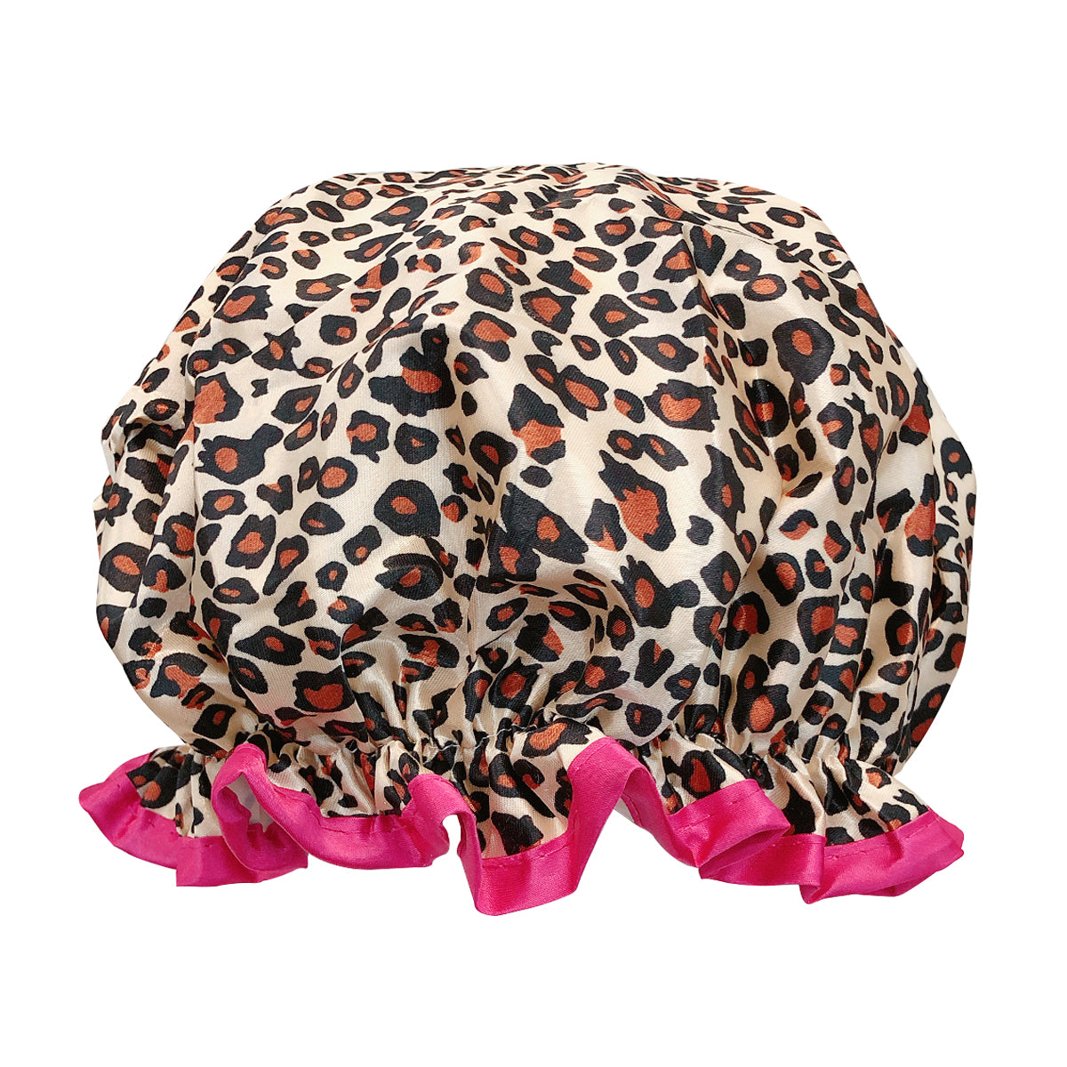 Wrapables Reusable Women's Waterproof Shower Caps for Long Hair